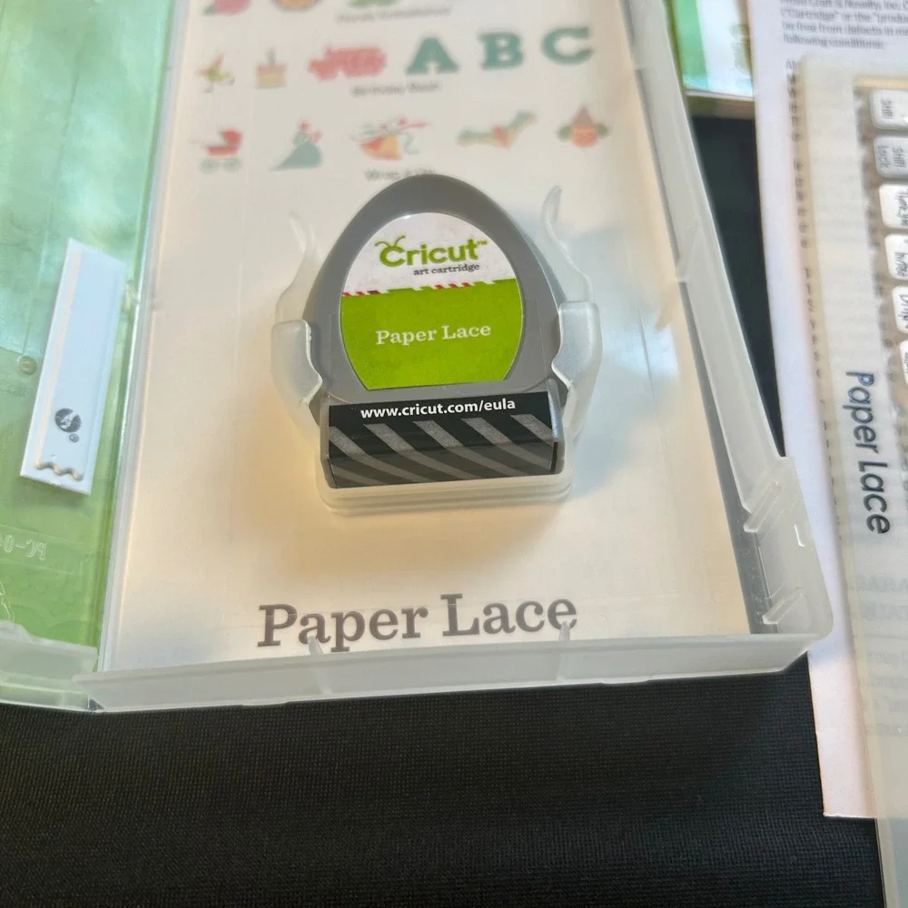 Cricut every day C Paper Lace Cartridge Link Status Unknown